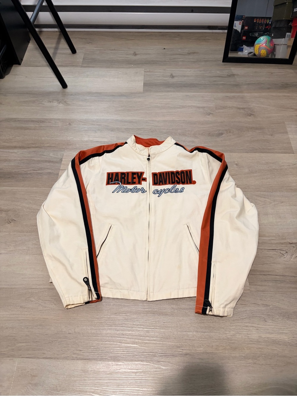 Vintage Harley Davidson Womens Motorcycle Jacket